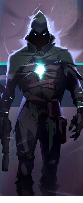 Omen Agent original Valorant art